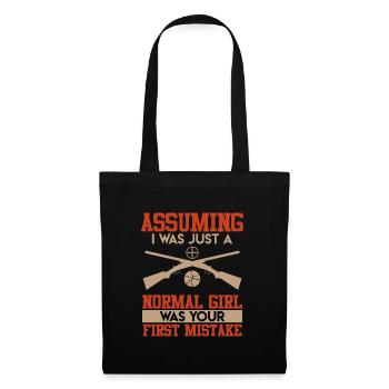 Women's Sports Shooter Shooting Shooter - Tote Bag - black - Front