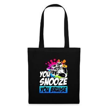 You Snooze you Bruise Paintball - Tote Bag - black - Front