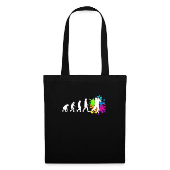 Paintball Evolution Paintballer - Sac en tissu - noir - Devant