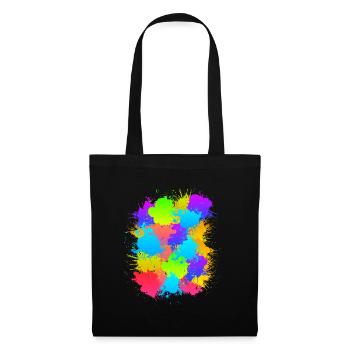 Paintball coloré Markeirer marque paintballer - Sac en tissu - noir - Devant