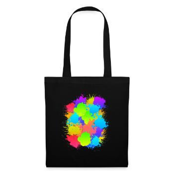 Paintball coloré Markeirer marque paintballer - Sac en tissu - noir - Devant