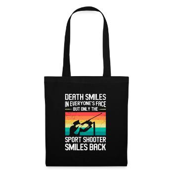 Sportschützen Spruch Schützenverein - Tote Bag - black - Front