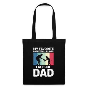 Basketballer Son Basketball Dad - Tote Bag - black - Front