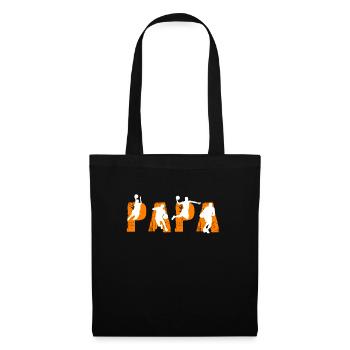 Papa Basketball - Tote Bag - black - Front