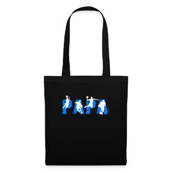 Papa Basketball - Tote Bag - black - Front
