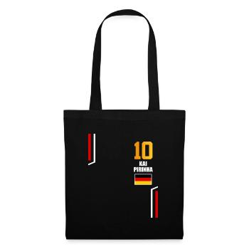 Sauftrikot Deutschland Kai Perinha - Stoffbeutel - Schwarz - Vorne