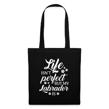 Labrador Dog - Tote Bag - black - Front