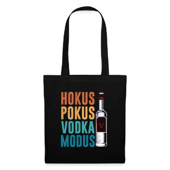 Hokus Pokus Vodka Mode Buveur de vodka - Sac en tissu - noir - Devant