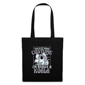 Koala Koalas Koala Bear Animal - Tote Bag - black - Front
