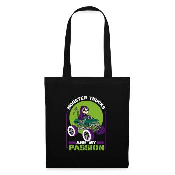 Monster Truck Auto Trucks - Tote Bag - black - Front