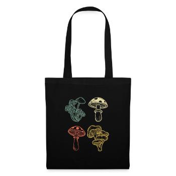 Vintage Mushroom Pickers Pickers - Tote Bag - black - Front