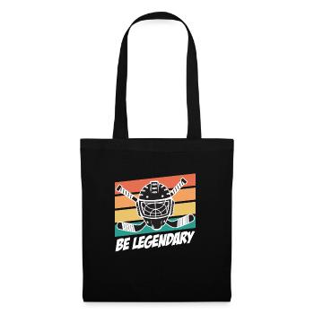 Be Legendary Hockey Ice Hockey - Tote Bag - black - Front