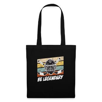 Be Legendary Hockey Ice Hockey - Tote Bag - black - Front