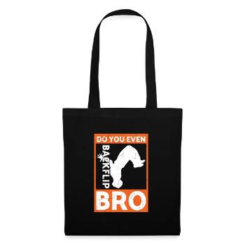 Gymnast Gymnastics Acrobatic Artistic Dance Sports - Tote Bag - black - Front