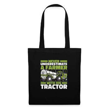 Farmer Agriculture Farmers Farmer - Tote Bag - black - Front