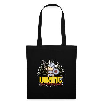 Viking en formation - Sac en tissu - noir - Devant