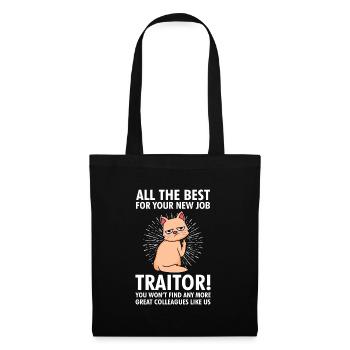 All the best new job Job change Work - Tote Bag - black - Front