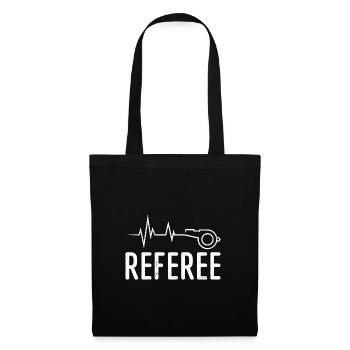 Arbitre Heartbeat Schiri Ladies - Sac en tissu - noir - Devant