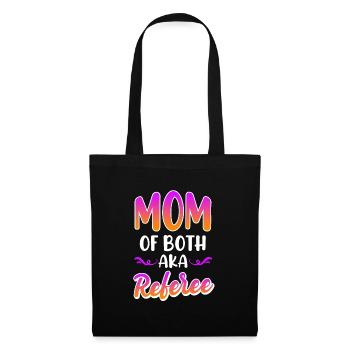 Mother of twins Mama 2 children - Tote Bag - black - Front