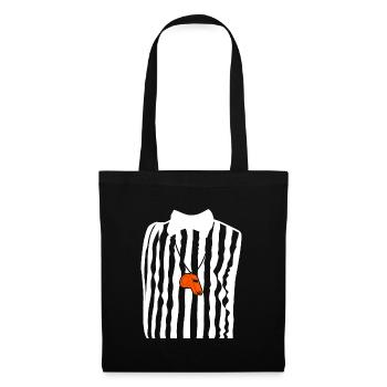 Tenue d’arbitre - Sac en tissu - noir - Devant