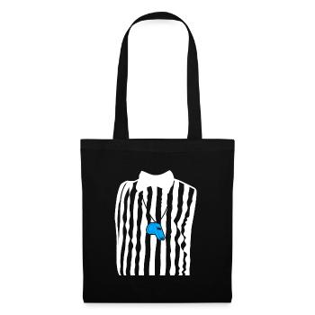 Tenue d’arbitre - Sac en tissu - noir - Devant