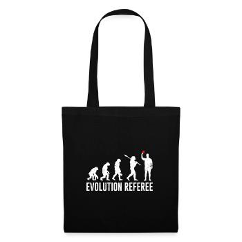 Arbitre d’évolution - Sac en tissu - noir - Devant