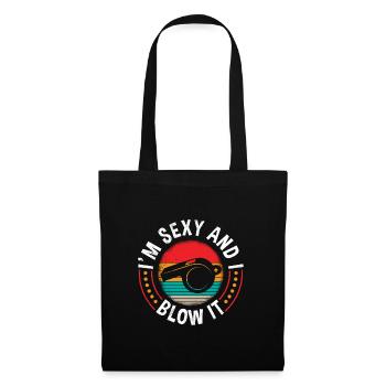 Verdict de l’arbitre - Sac en tissu - noir - Devant