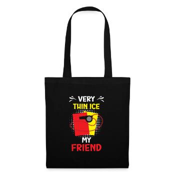Glace très mince mon ami arbitre Shiri - Sac en tissu - noir - Devant