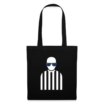 Tenue d’arbitre - Sac en tissu - noir - Devant
