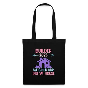 Client 2023 Own home Topping-out ceremony - Tote Bag - black - Front
