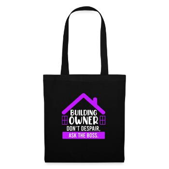 Don't despair of the client Ask boss - Tote Bag - black - Front