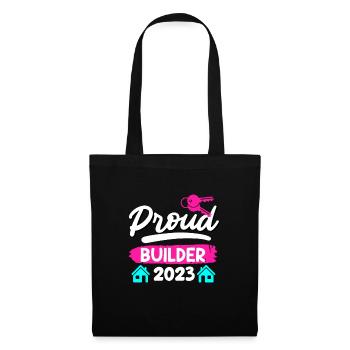 Proud client 2023 Topping-out ceremony for owner-occupied homes - Tote Bag - black - Front