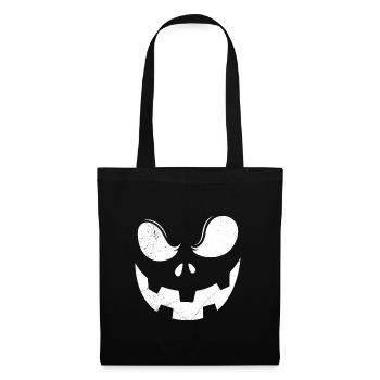 Pumpkin Face Halloween - Tote Bag - black - Front