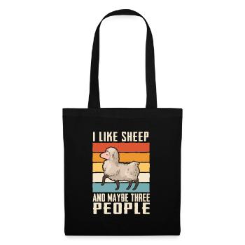 Sheep Sheep Farmer Lamb Farmer - Tote Bag - black - Front