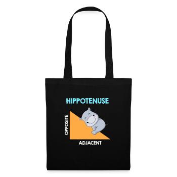Hippotenuse Algebra Analysis - Tote Bag - black - Front