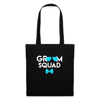 Boys' Party Men Groom Wedding - Tote Bag - black - Front