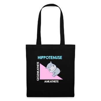 Hippotenuse Algebra Analysis - Tote Bag - black - Front