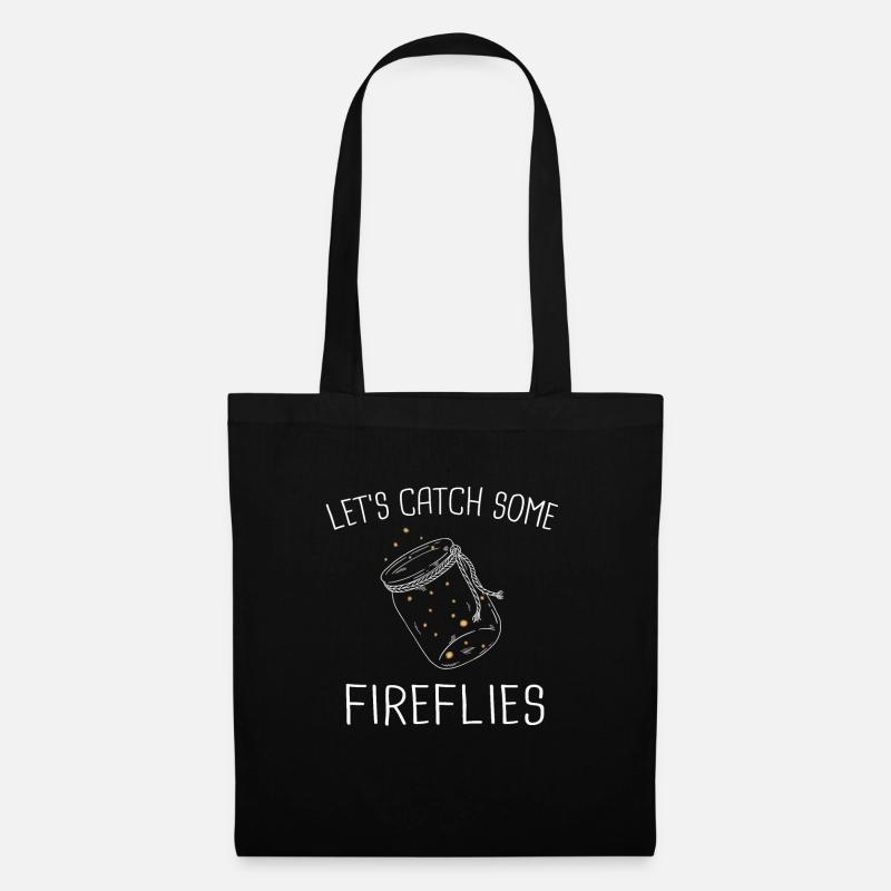 Firefly firefly insect - Tote Bag - black
