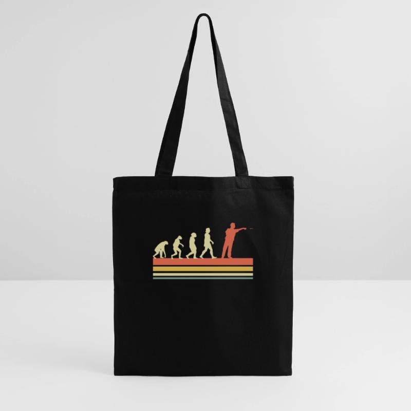 Darts Evolution Darts Player Throws Dart Tote Bag