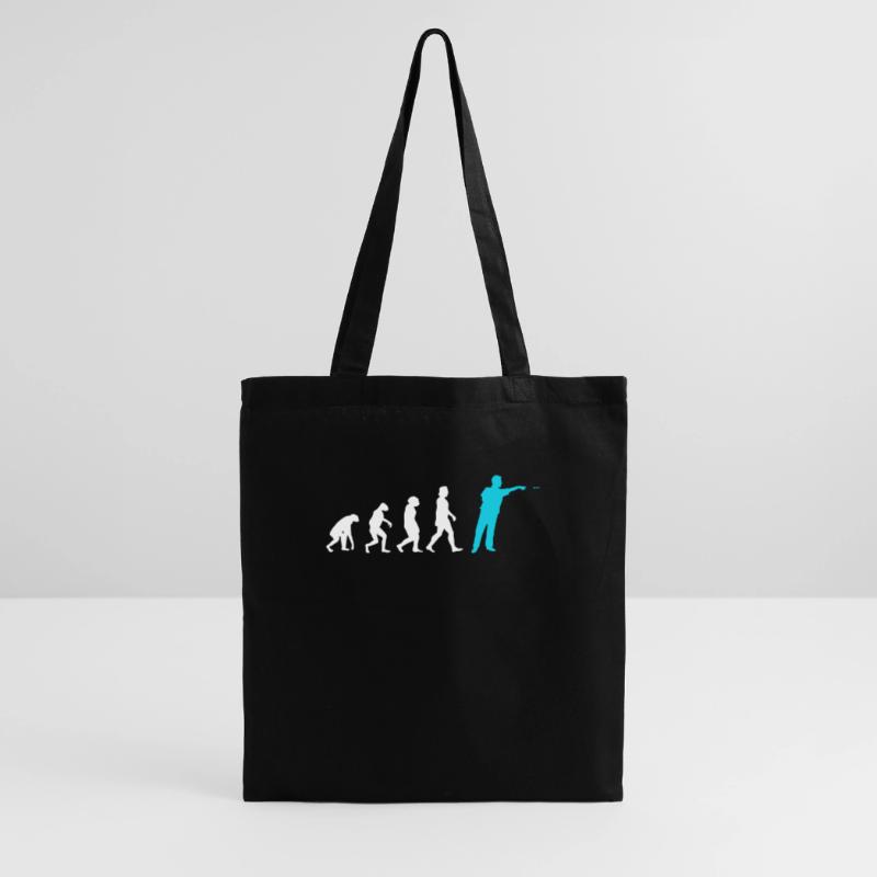 Darts Evolution Darts Player Throws Dart Tote Bag