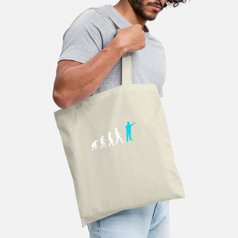 Darts Evolution Darts Player Throws Dart Tote Bag
