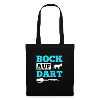 Bock on Dart play Dartpfeile Darts Darts - Tote Bag - black - Front
