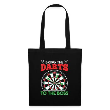 Chef Darts Ladies Dartboard Darts Accessories Darts - Tote Bag - black - Front