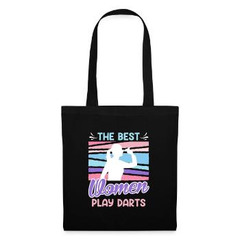 Grandes femmes Fléchettes Dames Fléchettes Accessoires Fléchettes - Sac en tissu - noir - Devant