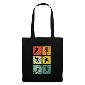 Frisbee Disc Golf - Sac en tissu - noir - Devant