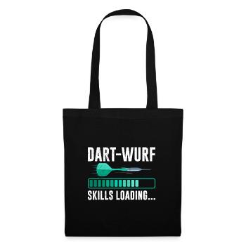 Dart-Wurf Skills loading Dartspieler Darts - Stoffbeutel - Schwarz - Vorne