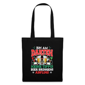 I'm at the Darten! Bring beer and take off! - Tote Bag - black - Front
