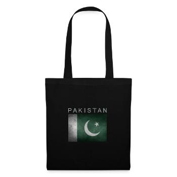 Pakistan Flag - Tote Bag - black - Front