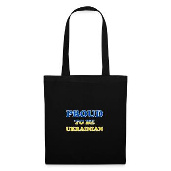 Fier d’être ukrainien Kiev Peace Peace Pride - Sac en tissu - noir - Devant