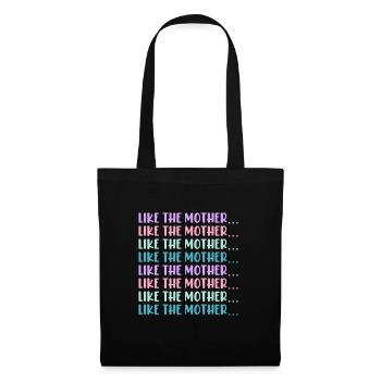 As the mother so the daughter son children family - Tote Bag - black - Front
